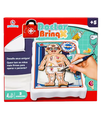Caixa do jogo Doctor Brinq